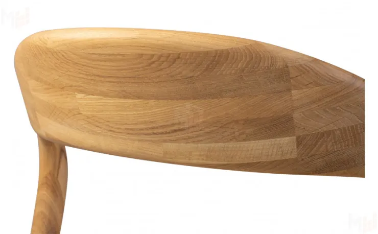 Стул деревянный из массива дуба Соул Дуб натуральный