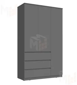 Шкаф Челси 1200 (графит)