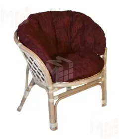 Кресло из ротанга "Багама" подушки полные