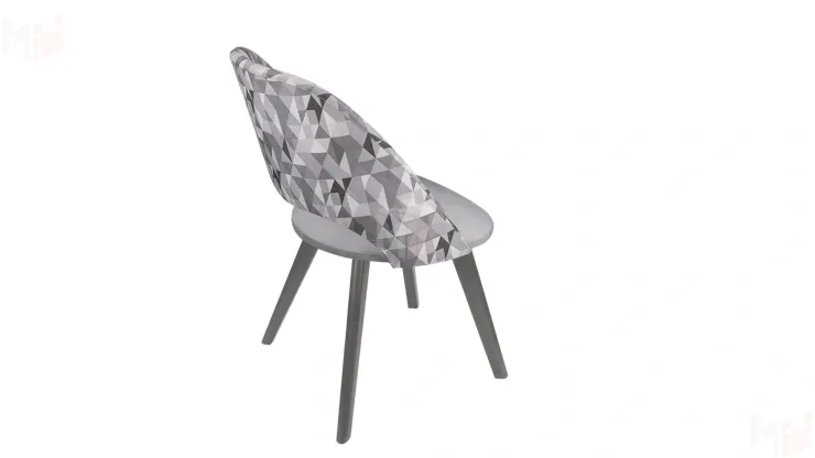 Стул Сириус тип 1 Графит / тк. №123 / тк.121