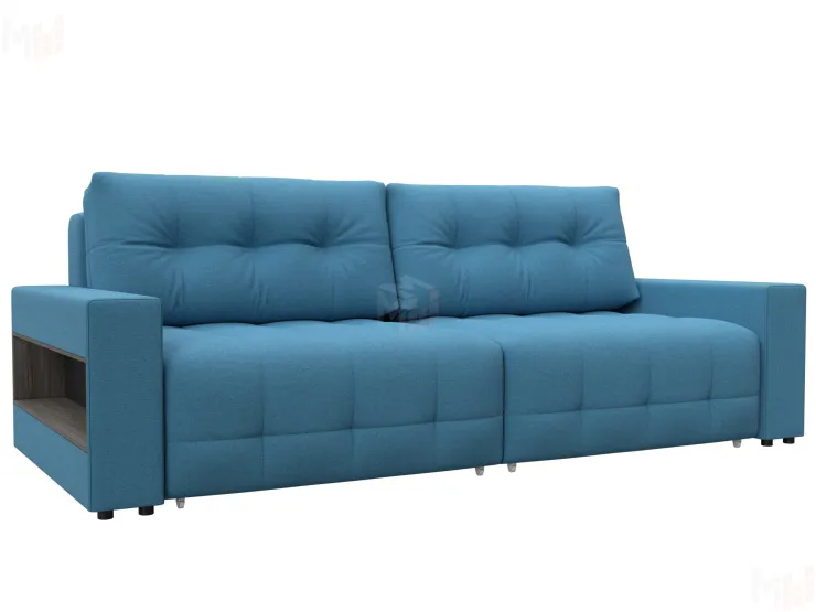 Диван прямой с полками Лига-053 НПБ