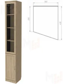 Шкаф для книг 202