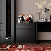 2.03.02.060.5 КАСТОР комод 3 ящика RU Дуб Венге