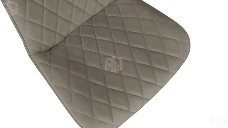 Стул OSCAR Белый муар, Велюр L003 бежевый