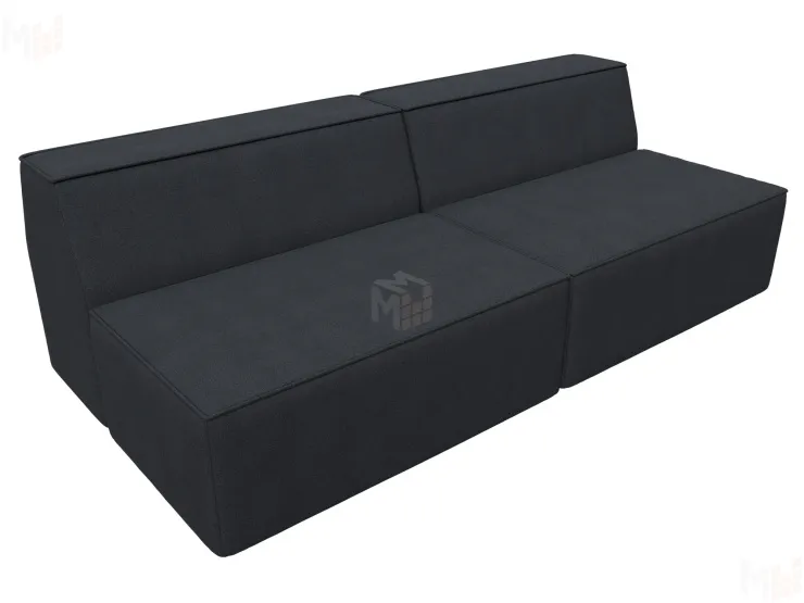 Диван прямой модульный Монс ( JOLY 16 темно-серый )