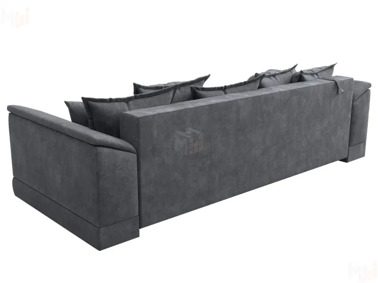 Диван прямой НордСтар НПБ ( BRUT 16 темно-серый )