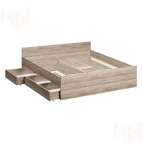 Кровать Орион 140*200 сонома