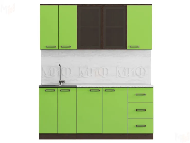 Кухня ЛДСП Олива 1,8