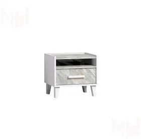 Тумба прикроватная Айрис 41 Белый/Статуарио