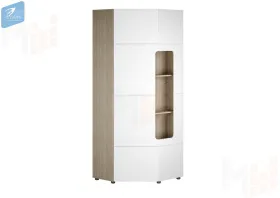 Шкаф угловой с полками Палермо-3_Ю ШК-017