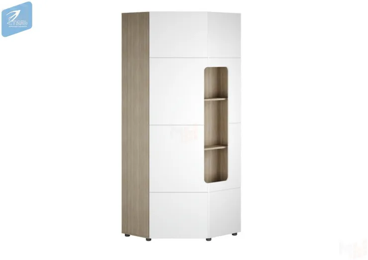 Шкаф угловой с полками Палермо-3_Ю ШК-017