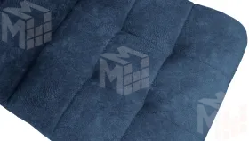 Стул Аспен К3 Белый матовый, Велюр Wellmart Blue