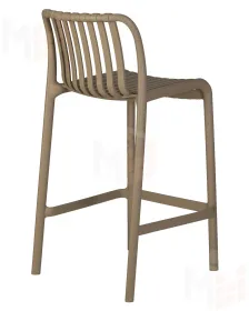 Стул полубарный DOBRIN CHLOE (бежевый)