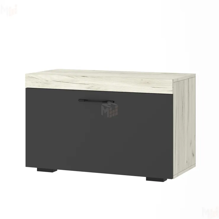 Обувница Соната ОС-800 Крафт белый-Антрацит