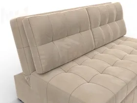 Диван прямой Лига-107 (140) ( SEVEN 729 бежевый )