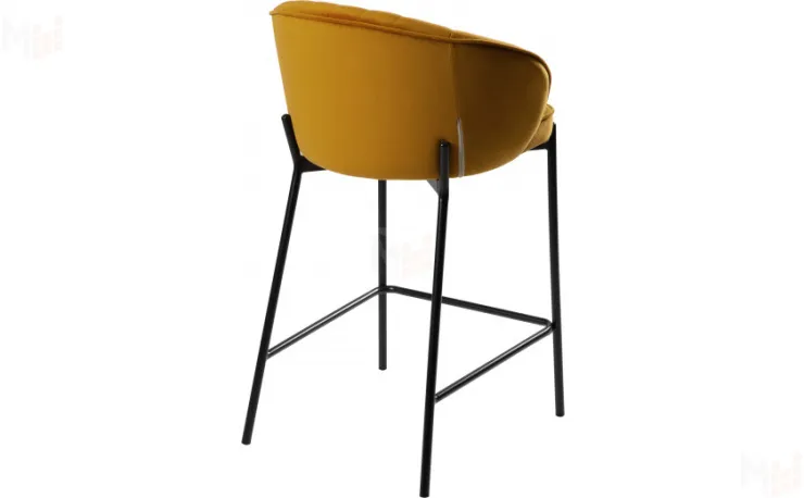 Полубарный стул Миэль chai tea/черный