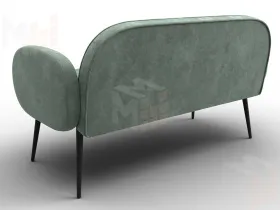 Диван прямой Лига-086 ( BRUT 08 зеленый )