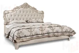Кровать Патрисия 160х200 см крем корень глянец