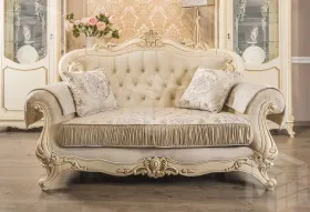 Диван Мона Лиза 2х местный крем