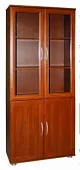 Шкаф для книг МД 2.03 со стеклом