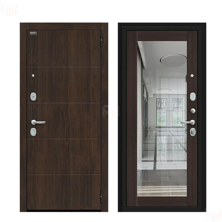 Входная металлическая дверь Флэт Almon/Wenge