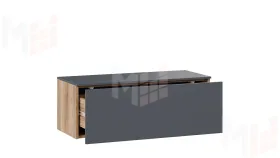 Тумба ТВ Порто ТД-393.03.12 Яблоня Беллуно, Графит софт