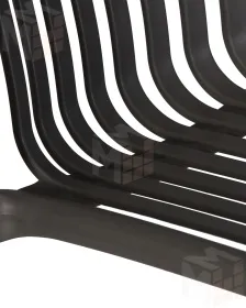 Стул полубарный DOBRIN CHLOE (темно-серый)