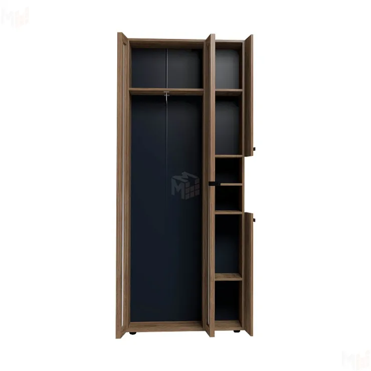 Шкаф для одежды и белья Nature 87 с зеркалом