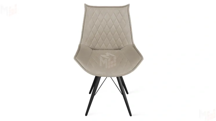 Стул Фэнди К3 Черный муар, Велюр Confetti Smoke