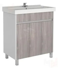 Тумба под умывальник "Fest 80" Uno без ящика Домино