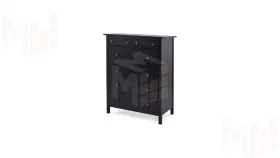 Комод КЫМОР 6 ящиков черный