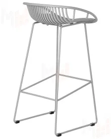 Стул барный DOBRIN FRANK (светло-серый)