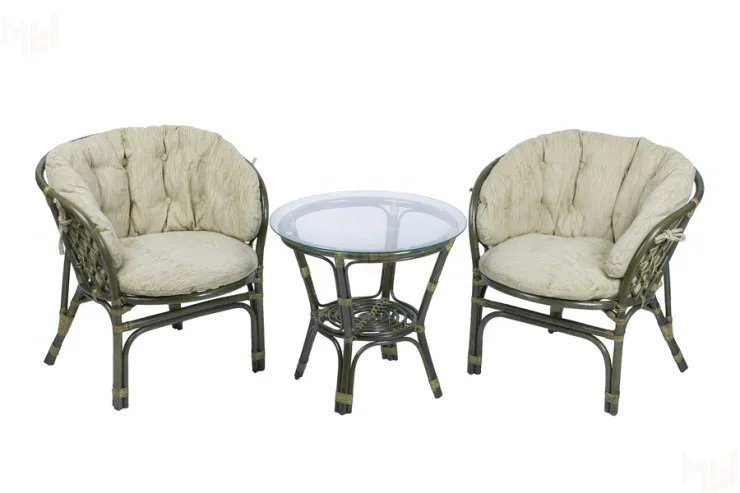 Комплект Багама Дуэт с бежевыми подушками