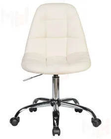 Офисное кресло для персонала DOBRIN MONTY (кремовый)