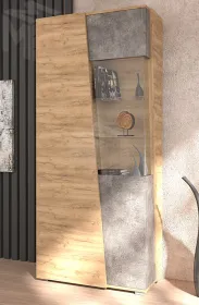 Шкаф 2-х дверный со стеклом Аллегро 10