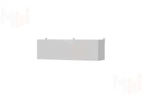 Шкаф навесной Токио Белый текстурный