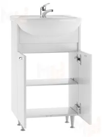 Тумба под умывальник "Арго 50 ЛАЙТ" без ящика Домино