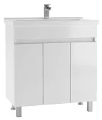 Тумба под умывальник "Миранда 80 Норма" без ящика Айсберг