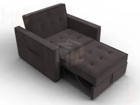 Кресло-кровать Лига-104 (80) ( SEVEN 727 коричневый )