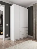 Шкаф Мори 1200.1 белый