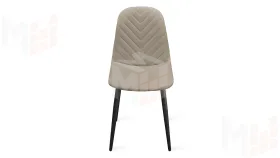 Стул Шерри К1С  Черный муар, Велюр Confetti Smoke