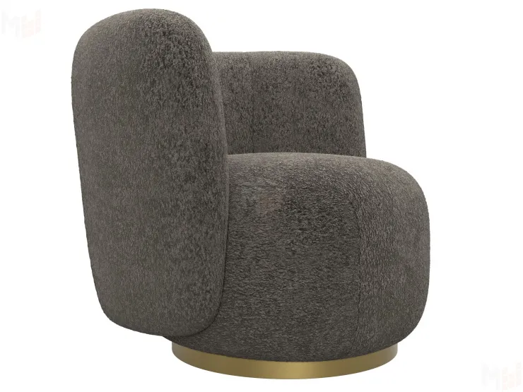 Кресло Лига-072 ( букле CAMBY 33 коричневый )