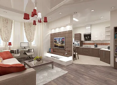 Кухня-гостиная: советы по оформлению и идеи с фото