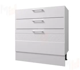 Стол Люкс 80 3 ящика