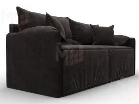 Диван прямой модульный Лига-106 ( BRUT 17 коричневый )