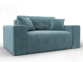 Кресло Лига-036 НПБ ( SEVEN 113 бирюзовый )