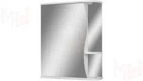 Зеркало-шкаф Волна-1 50 см левый