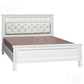 Кровать Грация (140*200) античный белый