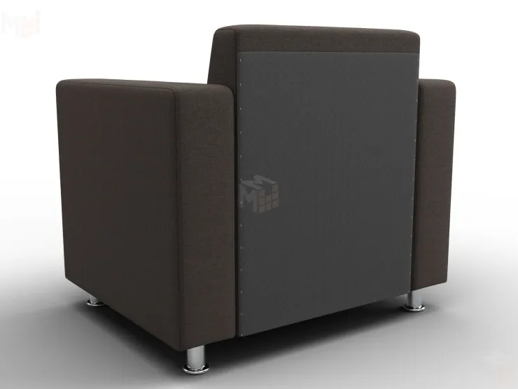 Кресло Лига-093 ВН ( Амур 05 коричневый )