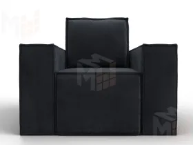 Кресло Лига-081 НПБ ( TOWER 11 темно-серый )